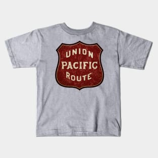 Union Pacific Route Kids T-Shirt